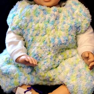 One-of-a-Kind Plush Onesie w/ Duck Buttons